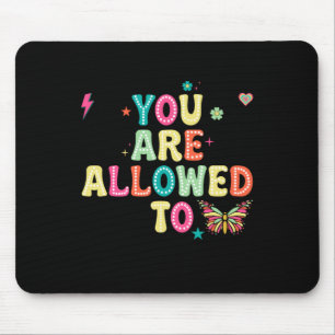 Ihnen ist der Aufkleber für psychische Gesundheit Mousepad