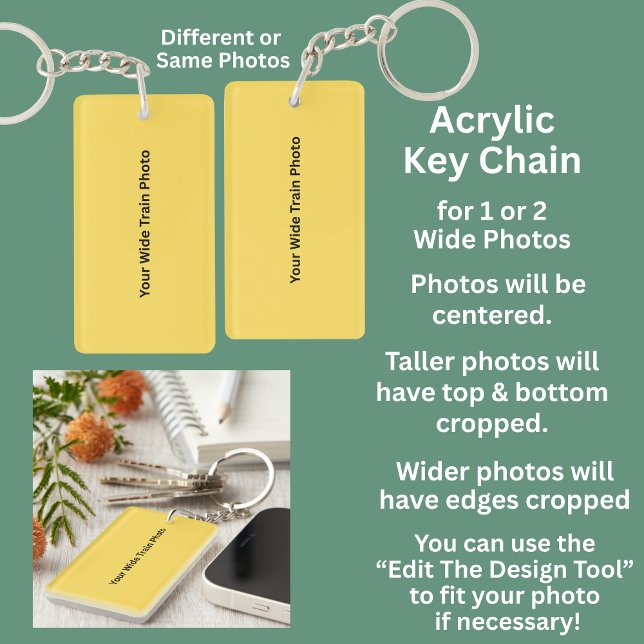 Ihr 1- oder 2-Foto Schlüsselanhänger (Von Creator hochgeladen)