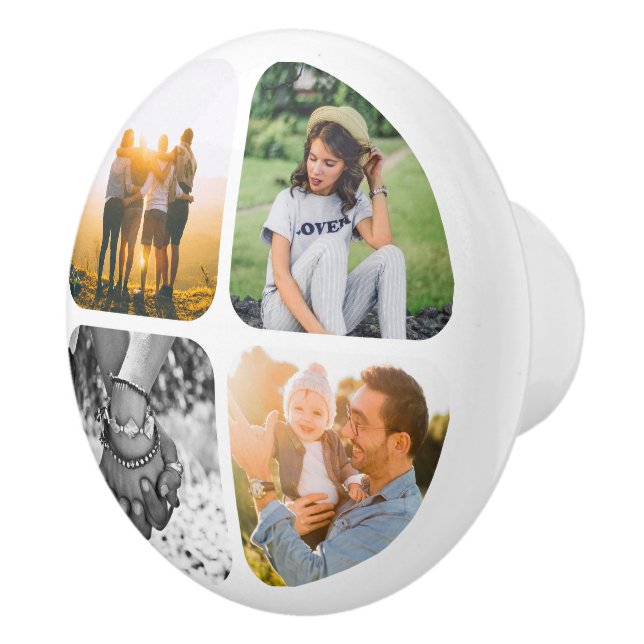 Ihr 4-Foto-Schublade Keramikknauf (Rechts)