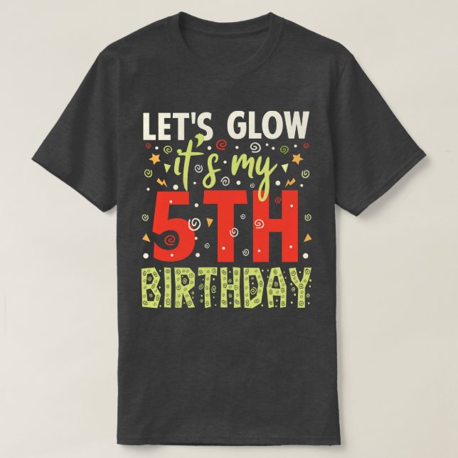 Ihr 5. Geburtstagsgeschenk T-Shirt (Design vorne)