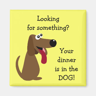 Ihr Abendessen im Hund profitiert von tierischer W Magnet