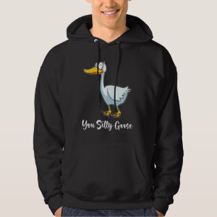 Ihr Alberner Gänsefreund lächelt Hoodie
