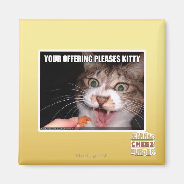 Ihr Angebot BITTE KLEIN Magnet (Vorne)