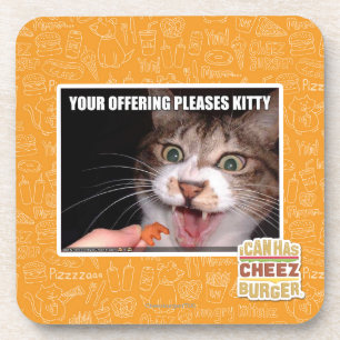 Ihr Angebot gefällt Miezekatze Getränkeuntersetzer
