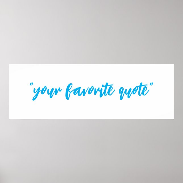 Ihr Angebot, Text anpassbar Poster (Vorne)