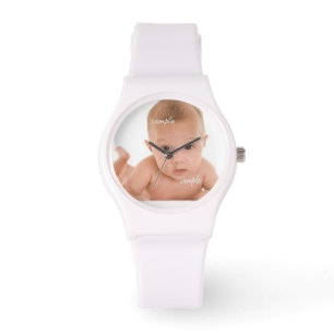 Ihr Baby-Foto Armbanduhr