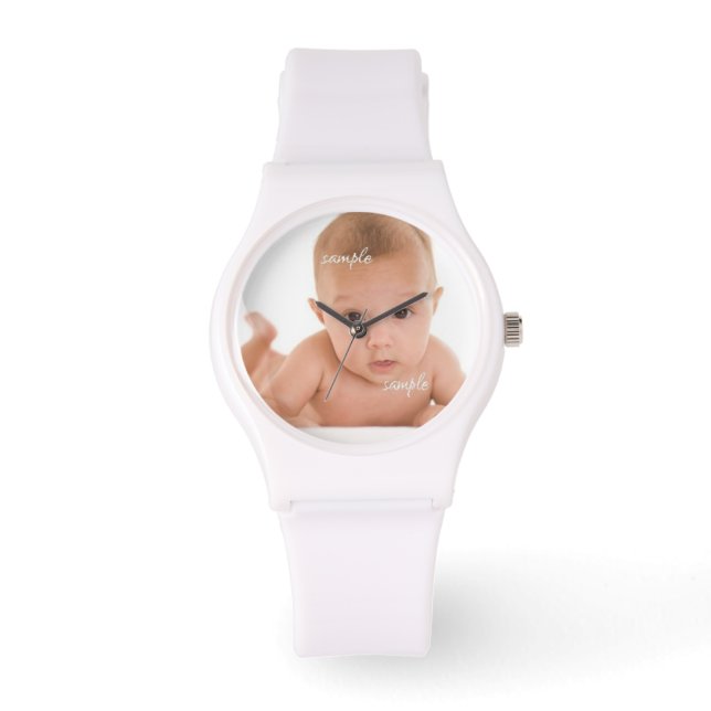 Ihr Baby-Foto Armbanduhr (Vorderseite)