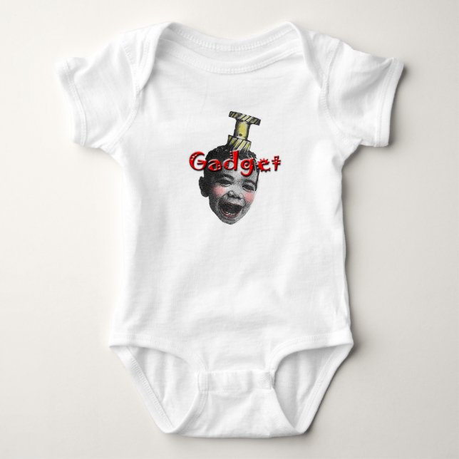 Ihr Baby kann rocken Strampler (Vorderseite)