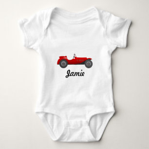 Ihr Babys Name Classic Car Baby Boy Baby Strampler