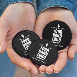 Ihr Band-Logo - Wählen Sie Ihre Hintergrundfarbe a Button