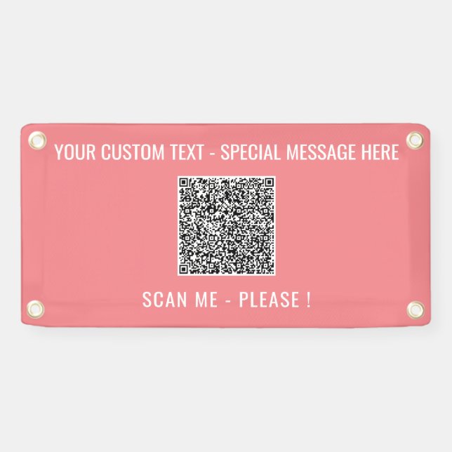 Ihr Banner für die QR-Codeprüfung Info über benutz (Horizontal)