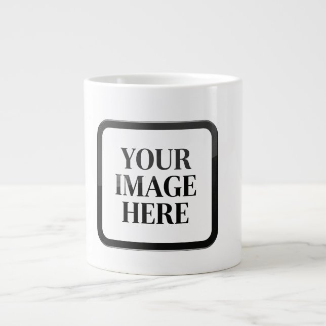 Ihr benutzerdefinierter Erinnerungsspeicher - Pers Jumbo-Tasse (Vorderseite)