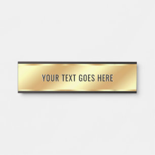 Ihr benutzerdefinierter Text Room Name Template Go Türschild