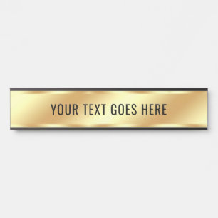 Ihr benutzerdefinierter Text Vorlage Raumname Faux Türschild