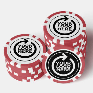 Ihr benutzerdefiniertes Firmenlogo Pokerchips