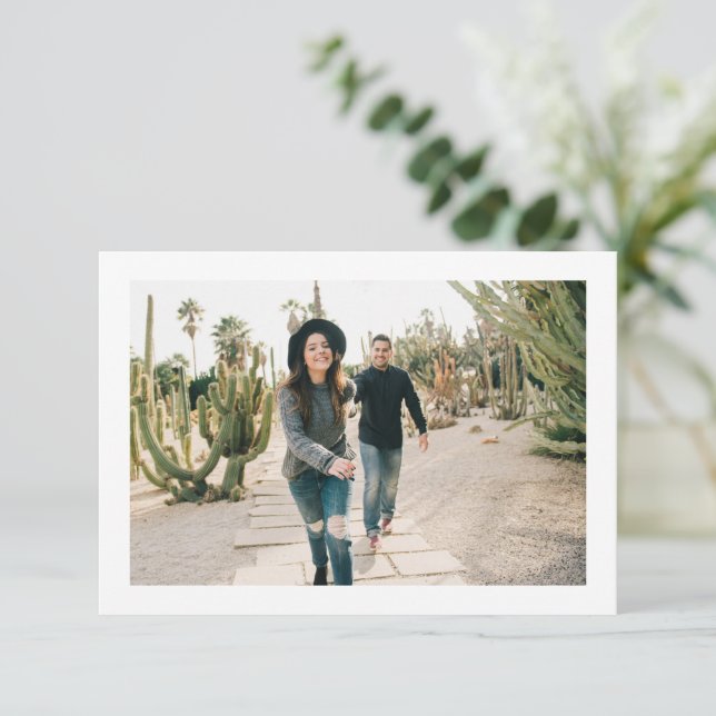 Ihr benutzerdefiniertes Foto druckt mit weißer Gre (Stehend Vorderseite)