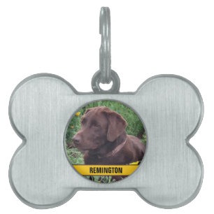 Ihr benutzerdefiniertes Foto und Ihr Name für das Tiermarke