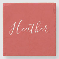 Ihr benutzerdefiniertes weißes Skript in Rot