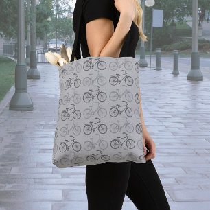 Ihr Bike-Muster Tote-Tasche