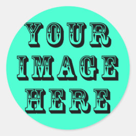 Ihr Bild auf Runder Aufkleber