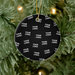 Ihr Bild, Firmenlogo oder ein anderes Design Keramik Ornament