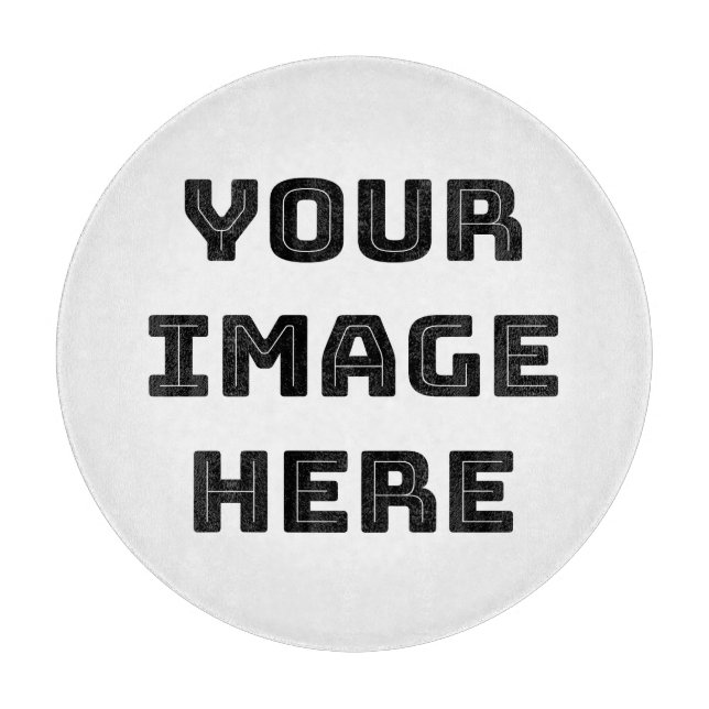 Ihr Bild hier Melaminplatte Schneidebrett (Vorderseite)