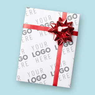 Ihr Bild/Logo wird automatisch beleuchtet + Muster Geschenkpapier