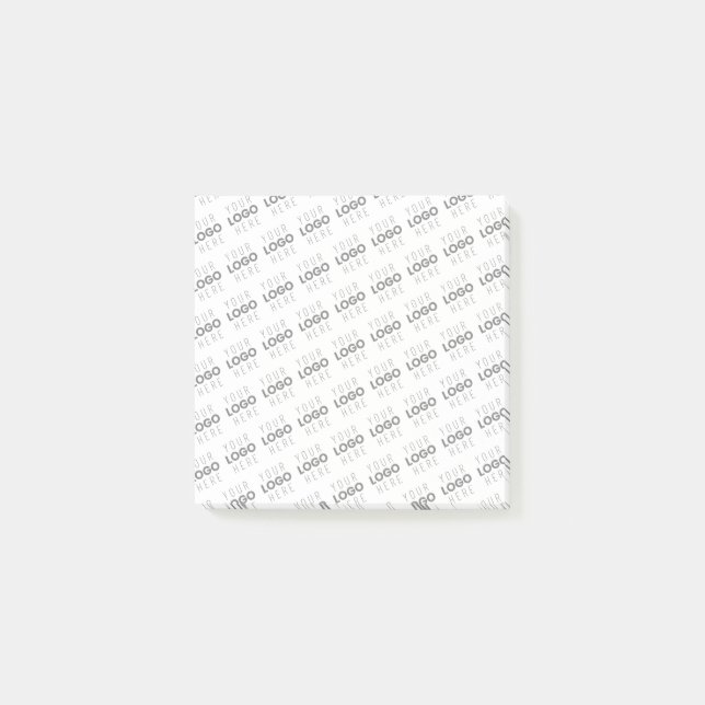 Ihr Bild/Logo wird automatisch beleuchtet + Muster Post-it Klebezettel (Vorderseite)