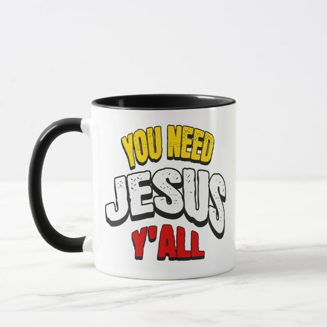 Ihr braucht Jesus alle Tasse (Links)