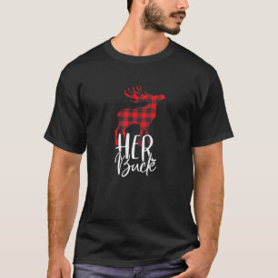 Ihr Buck Seine Dose Weihnachten Paar Matching Set T-Shirt