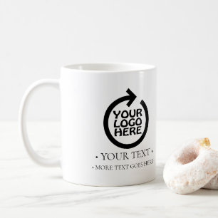 Ihr Business-Logo Personalisiert Kaffeetasse