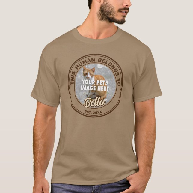 Ihr Cat Foto T - Shirt (Vorderseite)