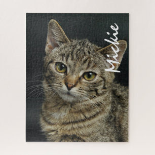 Ihr Cat Pet Foto Personalisiert Name Cat Lady Puzzle