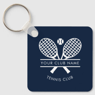Ihr Club Name Tennis Team Spieler Custom Schlüsselanhänger