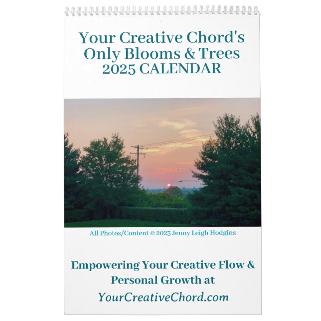 Ihr Creative Chord 2025 nur Blooms & Trees Kalender (Titelbild)
