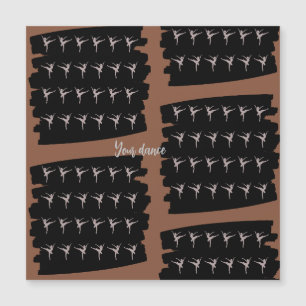 Ihr Dance-Magnet Magnetkarte