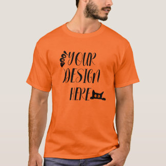 IHR DESIGN HIER Halloween Mockup T - Shirt T - Shi