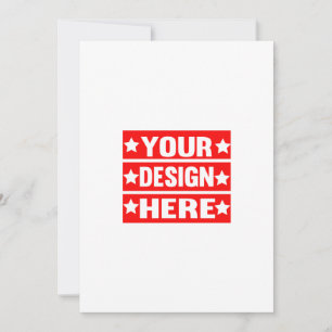 Ihr Design hier individuell Einladung