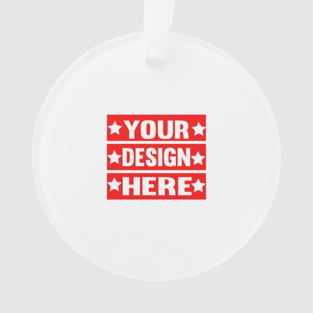 Ihr Design hier individuell Ornament (Vorderseite)