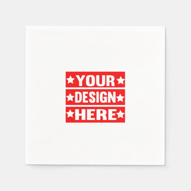 Ihr Design hier individuell Serviette (Vorderseite)
