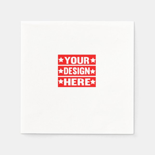 Ihr Design hier individuell Serviette (Vorderseite)