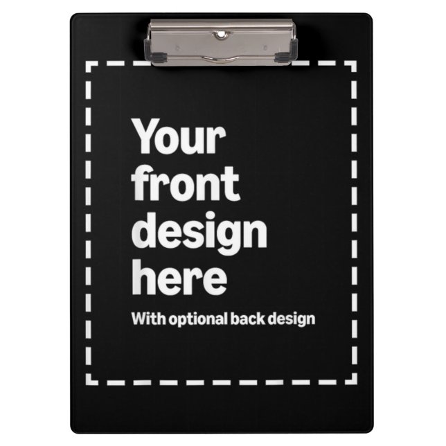 Ihr Design hier Klemmbrett (Vorderseite)