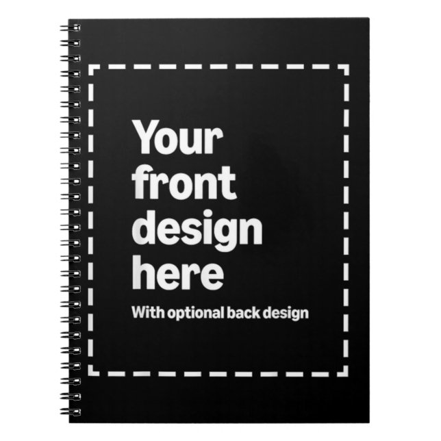 Ihr Design hier Notizblock (Vorderseite)