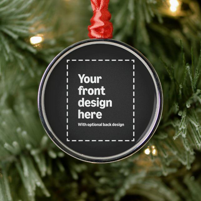 Ihr Design hier Ornament Aus Metall (Baum)
