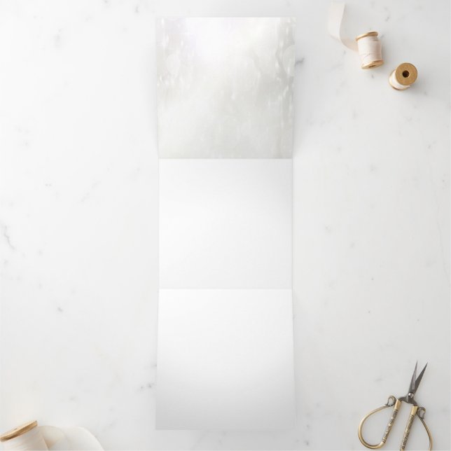 Ihr Design hier - Personalisiert Dreifach Gefaltete Einladung (Innenseite)