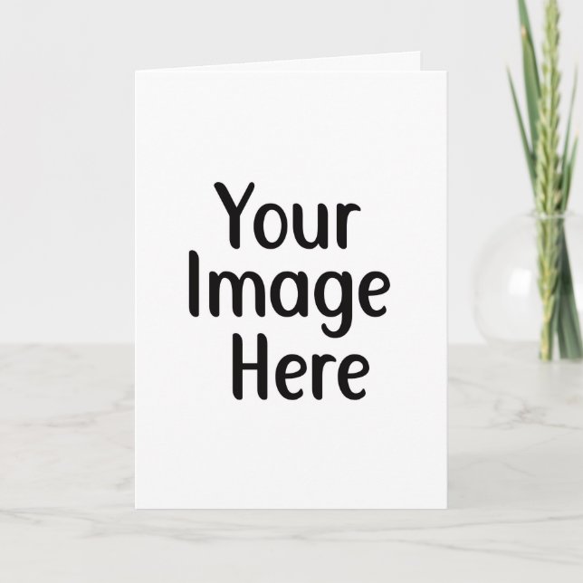 Ihr Design hier Personalisiert Karte (Vorderseite)