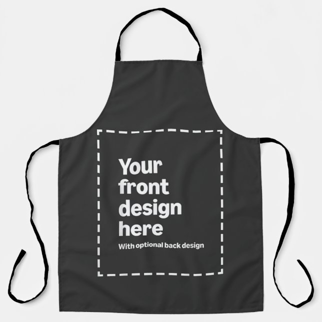 Ihr Design hier Schürze (Vorderseite)
