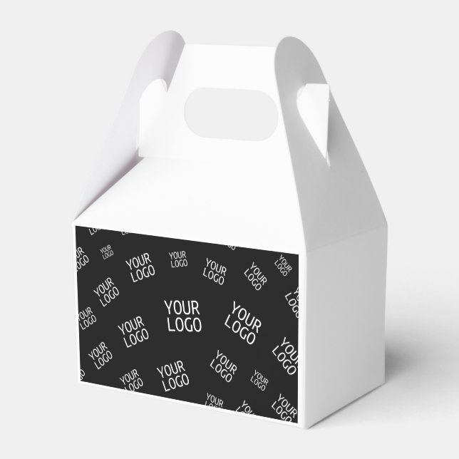 Ihr Design, Ihr Foto oder Ihr Firmenlogo zufällig  Geschenkschachtel (Vorderseite)