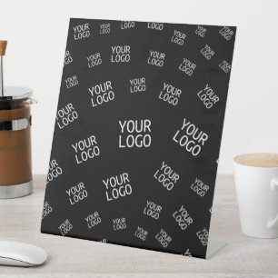 Ihr Design, Ihr Foto oder Ihr Firmenlogo zufällig Sockelschild
