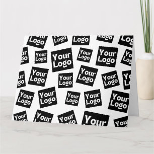 Ihr Design- oder Firmenlogo Random Platzierung Karte